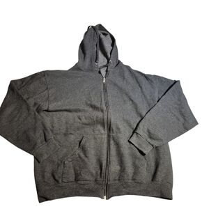 Athletic Works Xip Up Dark Gray Hoodie Sweater
